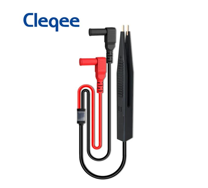 Smd Tweezer Set - Cleqee P1510 Smd Chip Component Multimeter