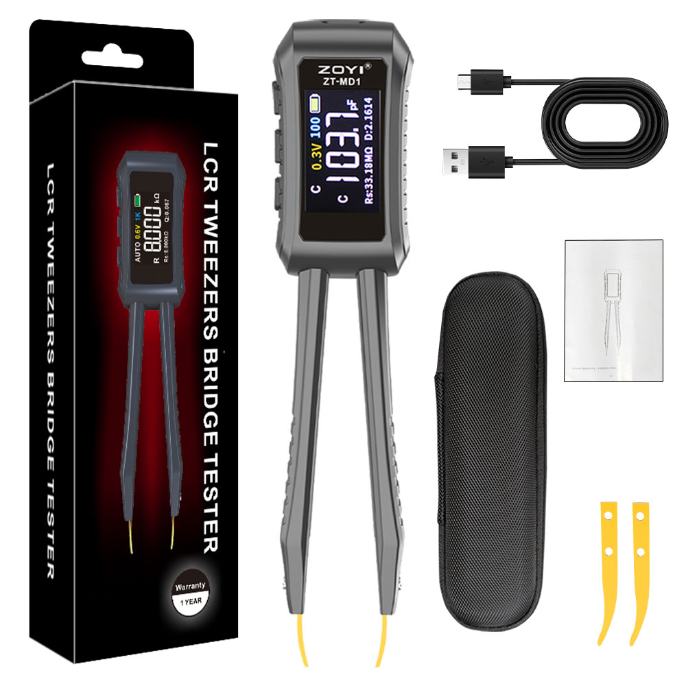 Smd Tweezer Set - ZOYI ZT-MD1 Digitale Smart Tweezer LCR