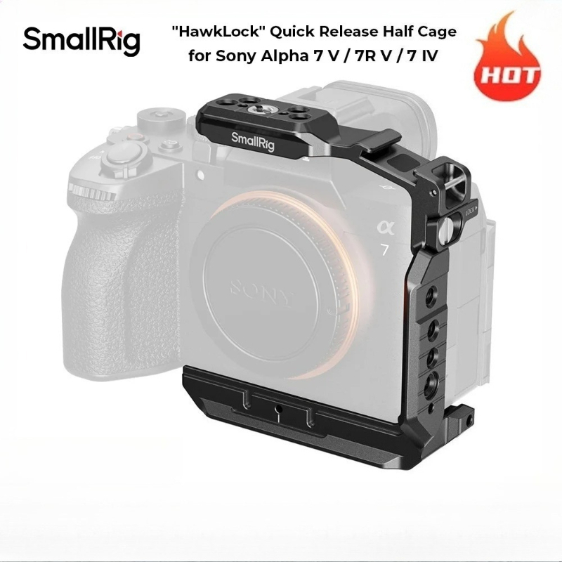 Sony Camera A7 Iv - SmallRig 6023 HawkLock H38 halve kooi