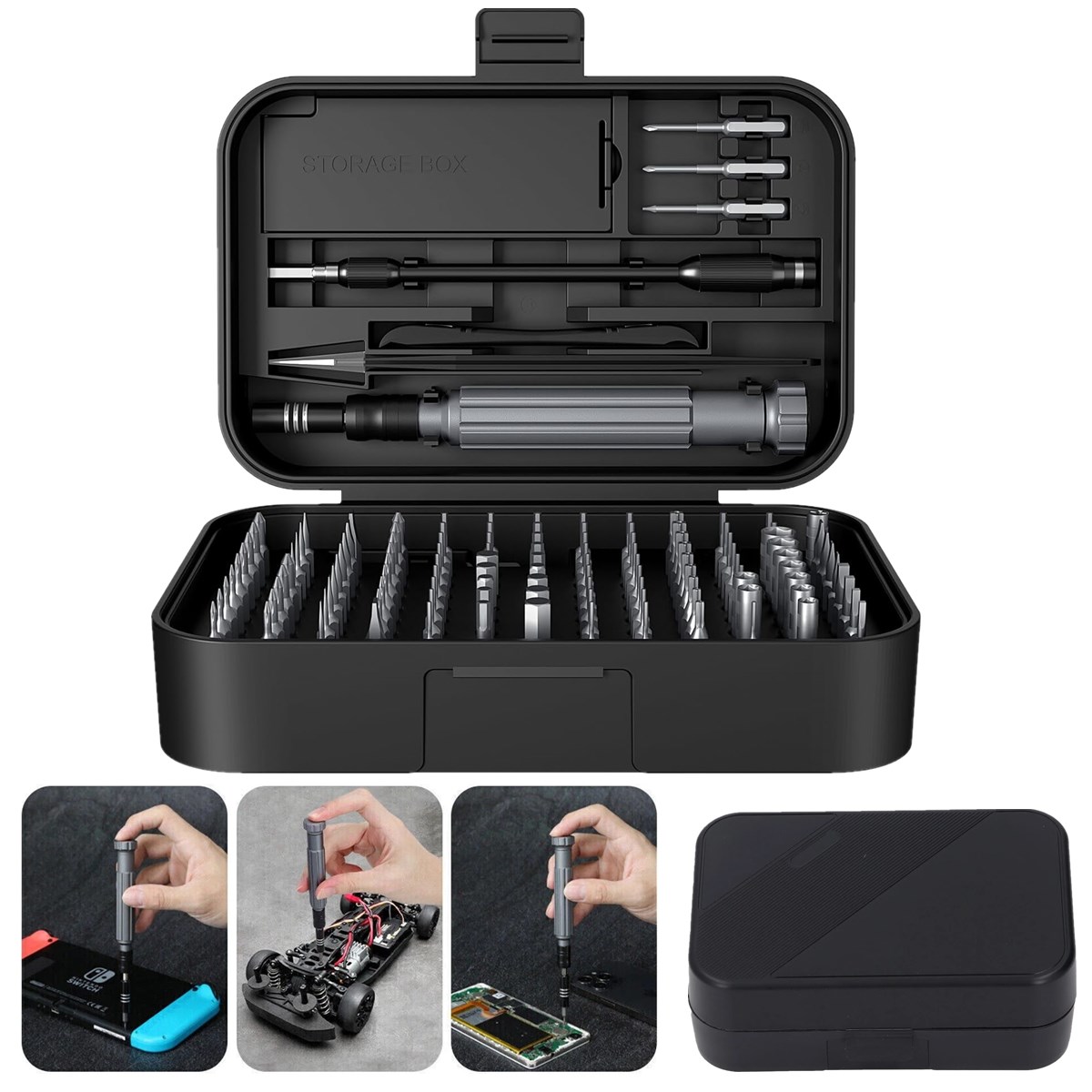 Electronics Repair Game - 150-in-1 precisieschroevendraaierset, magnetische reparatieset met bits