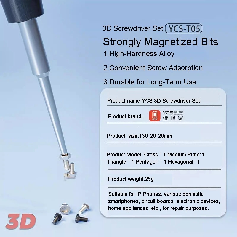 YCS YCS-T05 3D Hoge Precisie S - Electronics Repair Center recensie en prijs