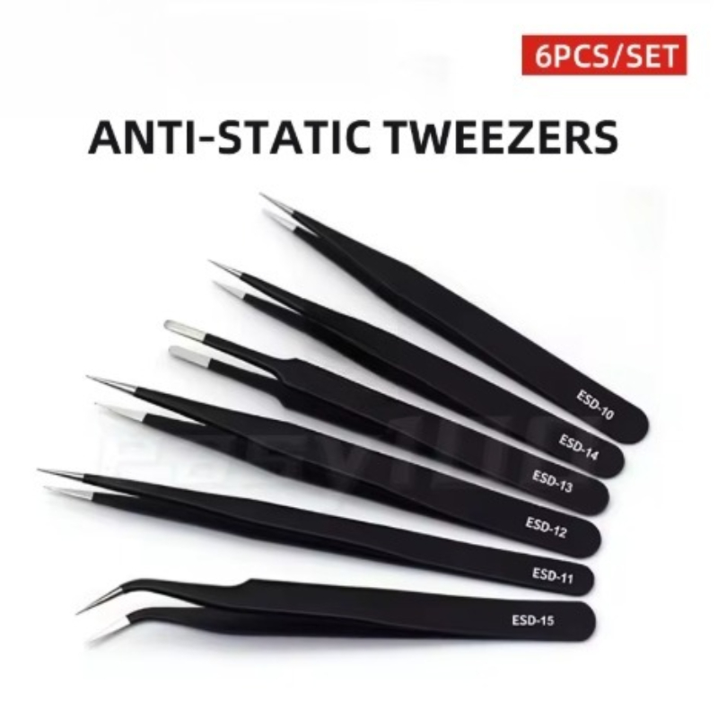 6 Stuks Precisie Pincet Set ES - Electronics Repair Tool Kit recensie en prijs