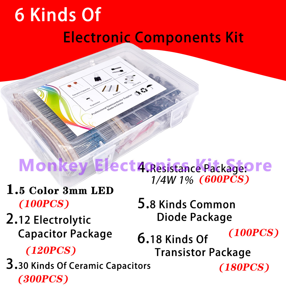6 soorten componentenkit weers - Electronics Repair Center recensie en prijs