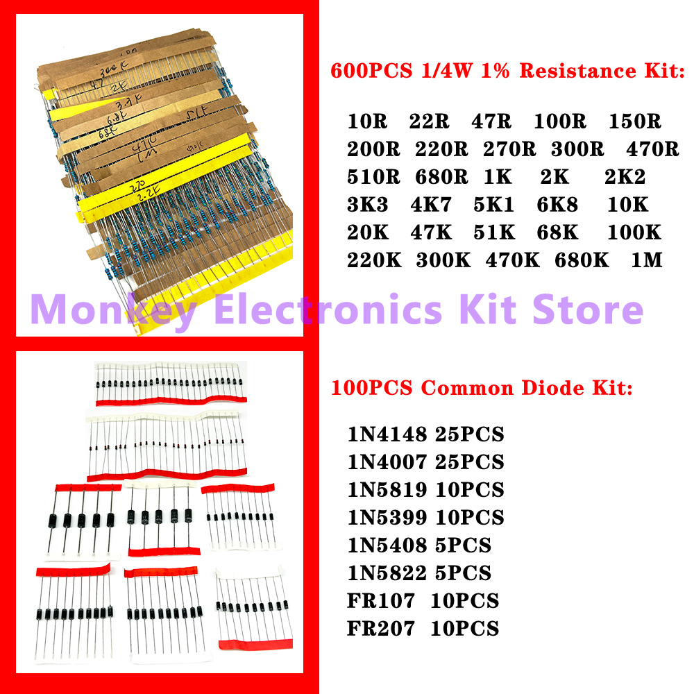 6 soorten componentenkit weers - Electronics Repair Center recensie en prijs