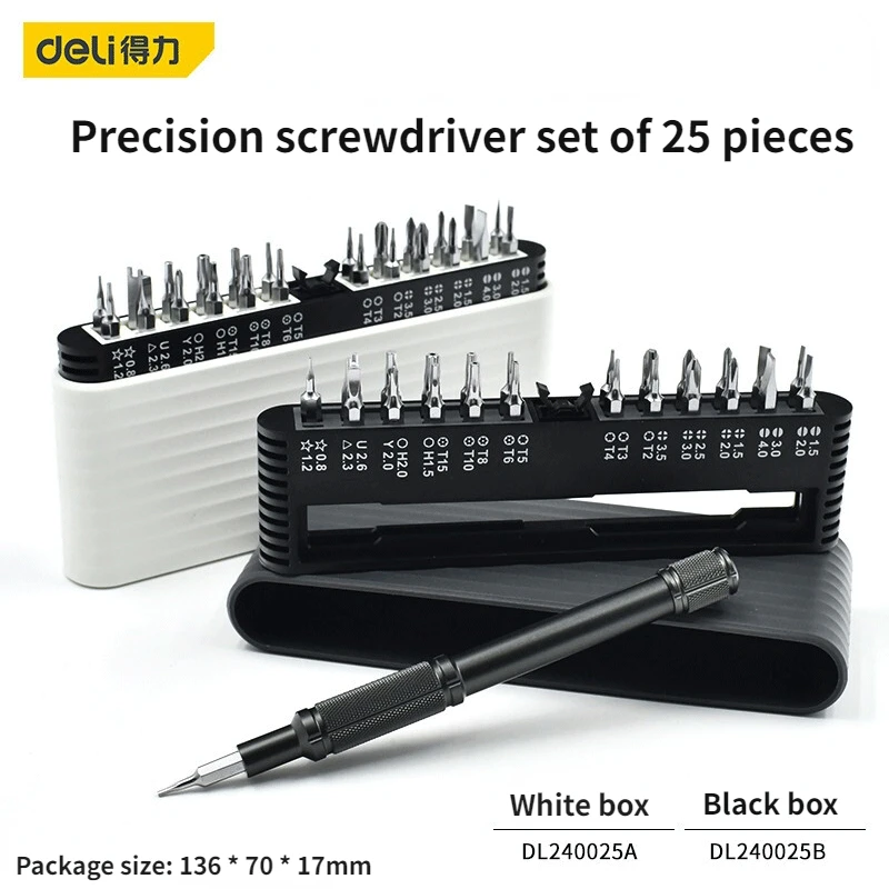 Deli 25 In 1 Precisie Schroeve - Electronics Repair Game recensie en prijs