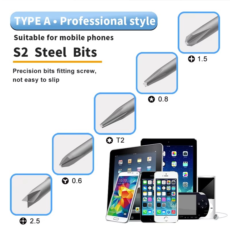 5-in-1 professionele stalen S2 - Electronics Repair Game recensie en prijs