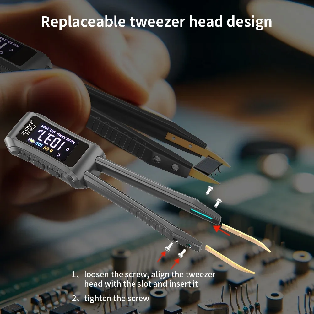 ZOYI ZT-MD1 Hoge precisie draa - Smd Tweezer Set recensie en prijs