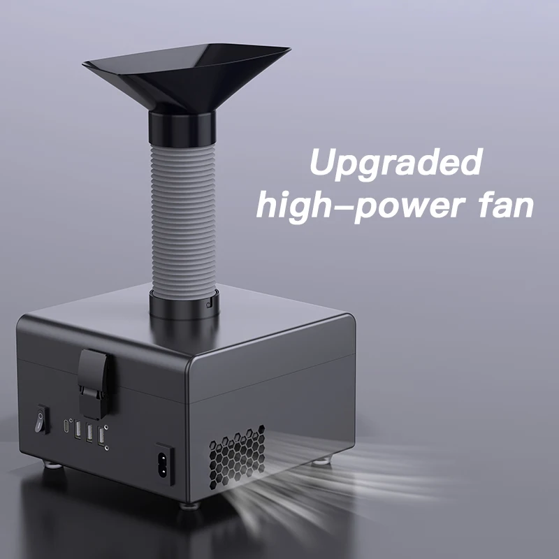 ZJ-802S Nieuwe Fume Extractor  - Electronics Repair Company recensie en prijs