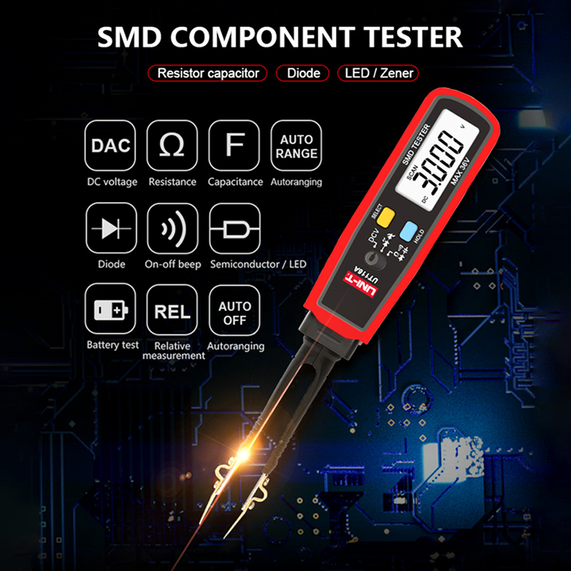 UNI-T UT116A UT116C Digitale P - Smd Tweezer Set recensie en prijs