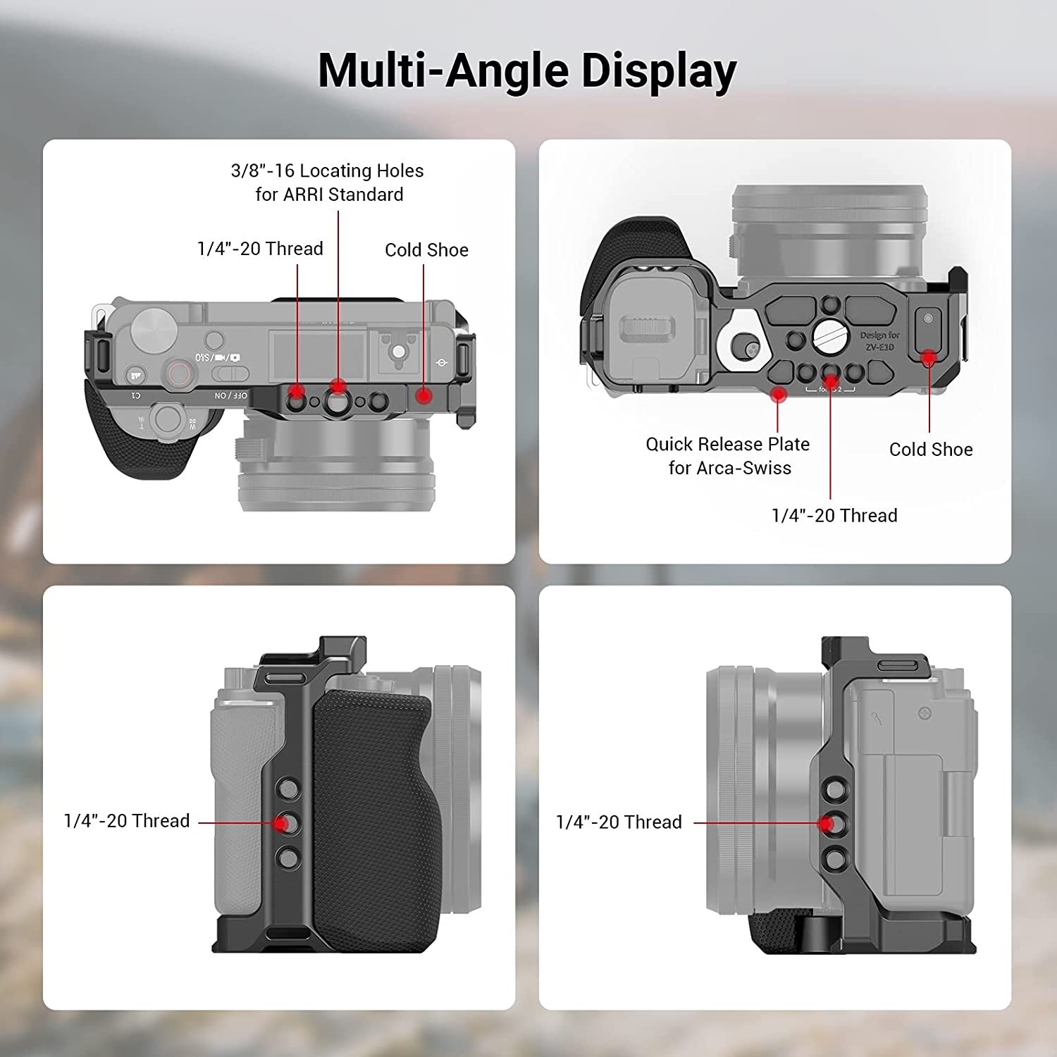 Smallrig Voor Sony ZVE10 Camer - Sony Camera A6400 recensie en prijs