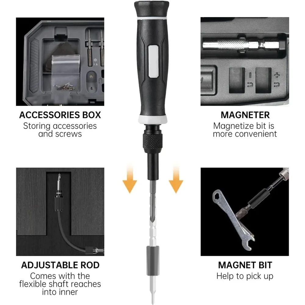152-in-1 precisie schroevendra - Electronics Repair Game recensie en prijs